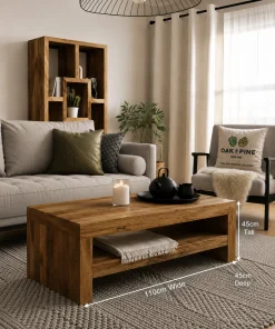 Cuve Solid Mango Wood Coffee / TV Unit