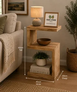 Cube Solid Mango Wood S Unit
