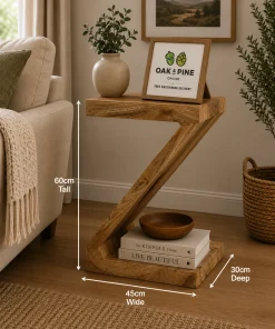 Cube Solid Mango Wood Z Unit
