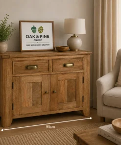 Dorset Mango Wood Small Sideboard Cabinet