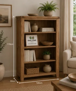 Dorset Mango Wood Medium Bookcase