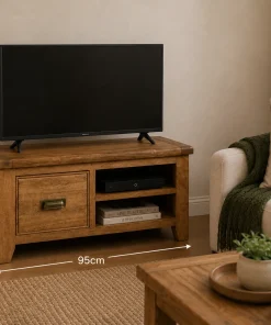 Dorset Mango Wood Small TV Unit / Coffee Table
