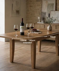 Hopwood Oak & Pine Extending 1.3M - 1.8M Dining Table
