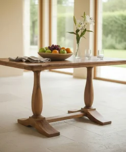 Nalandra Solid Mango Wood 1.35M Dining Table