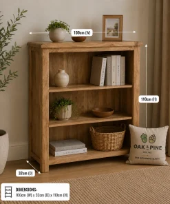 Odisha Solid Mango Wood Medium Bookcase